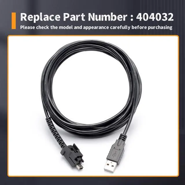 Alt view image 4 of 5 - Erchon 404032 USB Cable Replacement for Nexiq USB Link 2 3 for Cummins Inline 7, Fit for Standard USB Computer Port