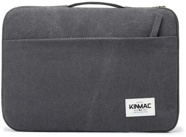 Main image of Kinmac 360° Protective Laptop Sleeve Case Bag Cover with Handle for MacBook Pro 16 inch,16 inch HP,Lenovo,Dell,ASUS,Acer Ultrabook and Business Laptop (Grey)