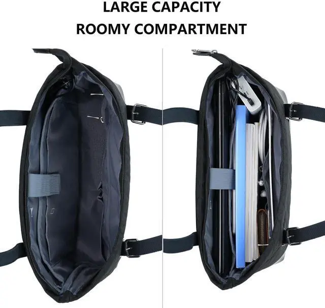 Alt view image 2 of 5 - KROSER Laptop Tote Bag 15.6 Inch with USB Port, Large Work Tote Bag Computer Shoulder Bag for Women, Laptop Case for Office Business Travel(Quilted)