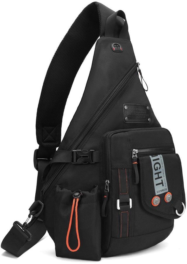 Main image of LAMMOK Large Sling Backpack, Sling Chest Bag Shoulder Crossbody Daypacks Fits 14.1-Inch Laptop for Travel Outdoor Men Women