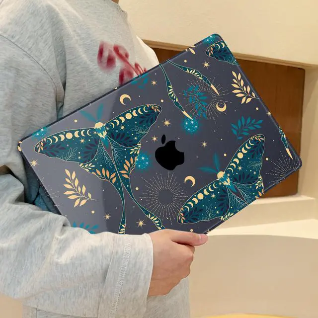 Alt view image 4 of 5 - Lepeoac for MacBook Pro 16 inch Case 2021 2022 2023 2024 Release A3186 A3403 M4 A2991 M3 A2780 M2 A2485 M1 Pro/Max, Hard Shell Case with Screen Protector & Keyboard Cover, Butterfly P113