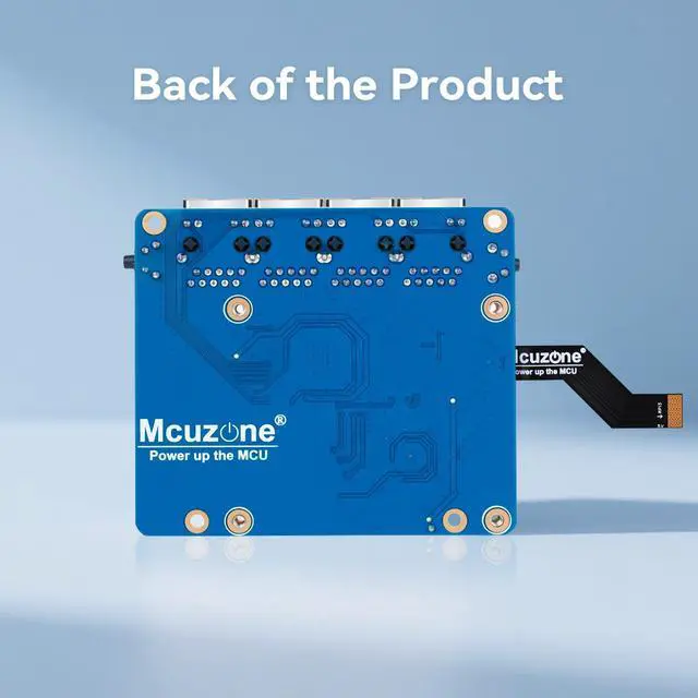 Alt view image 4 of 5 - MPRG4 for Raspberry Pi 5 Pcie to 4-Way Gigabit Ethernet, Drive-Free, Plug and Play, Can Be Connected to 4g-Single Board Mprg4,with 1x Gigabit Ethernet,4xscrew,1xfpc Shielded Cable