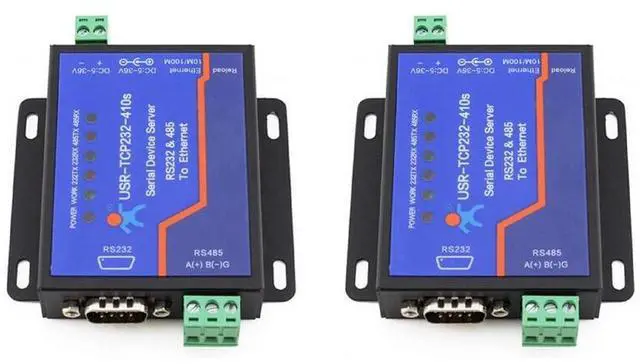 Main image of Usr-Tcp232-410S RS232 / RS485 Serial to Ethernet Adapter/IP Device Server Ethernet Converter Support DHCP/DNS (2)