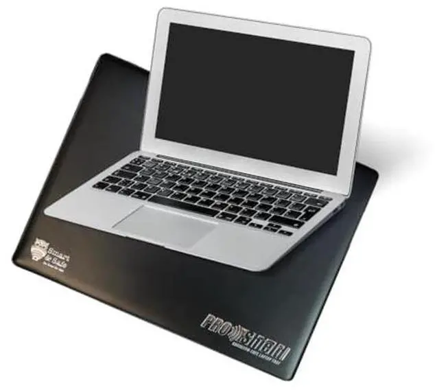 Main image of Lap-top Radiation Shield - Radiation Blocker, Lap Desk Tray - EMF Shield & Heat Protection Bed Desk Lap top Tray, Lap top Stand Bed with Heat Emission Reduction by Up to 99% - Lap top Desk - 17" Black