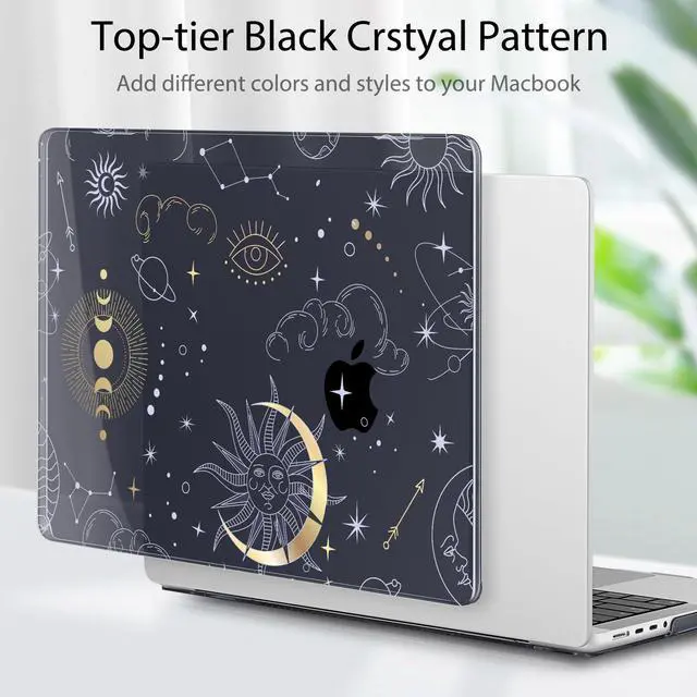 Alt view image 4 of 5 - Tuiklol for M4 MacBook Pro 14 Inch Case 2024-2021 Release A3112 A3401 A3185/M3 A2918 A2992/M2 A2779/M1 A2442 Pro/Max Chip,Hard Shell Case with Screen Protector for Touch ID, Magic