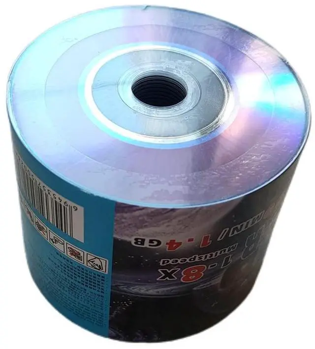 Main image of 50 Pack 3" 8cm Mini Recordable Blank DVD-R Discs Disk for DVD VCR Video Camera 1.4GB/30min 1-8X