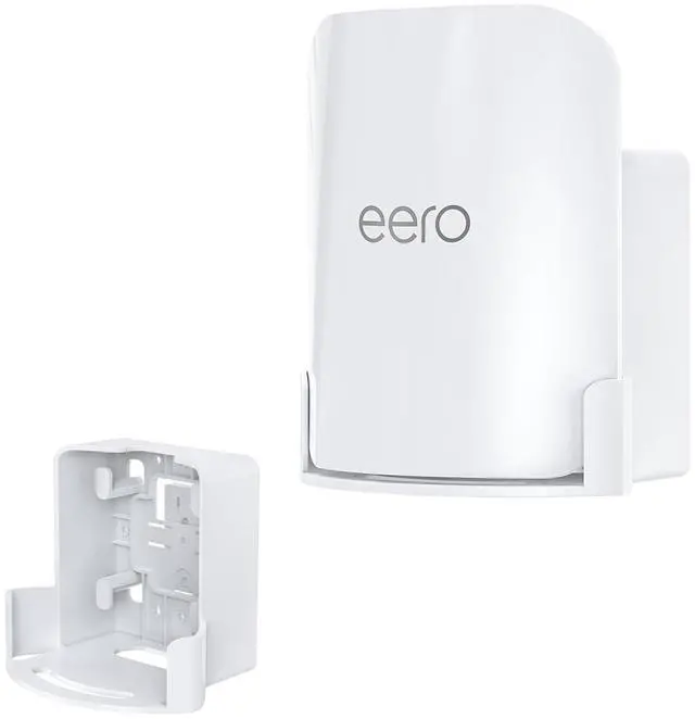 Main image of XLTTYWL eero Pro 7 Wall Mount Kit, erro 7 Pro Outlet Mount Bracket Optimize Space&Cable Management Accessories eero Pro 7 Compatible with erros Pro 7 Tri-Band Mesh Wi-Fi 7 Router (White, 1 Pack)