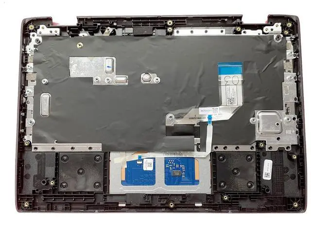 Alt view image 3 of 5 - Replacement for Lenovo 300e Chromebook 2nd Gen AST 82CE Laptop Upper Top Cover Case Palmrest Non-Backlight Keyboard Touchpad Assembly Part Not-Camera 5CB0Z21541 Black