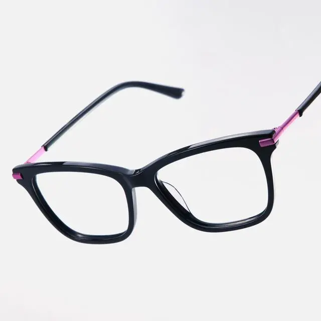 Alt view image 3 of 5 - Zeelool Classic Rectangular Blue Light Glasses for Women ZJGX439722-01 Black