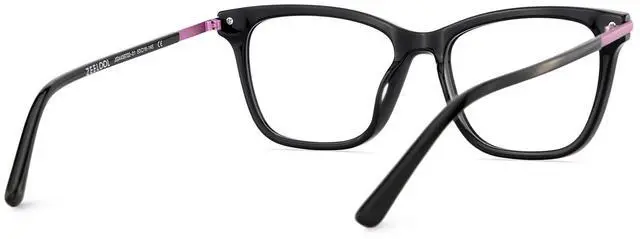 Alt view image 5 of 5 - Zeelool Classic Rectangular Blue Light Glasses for Women ZJGX439722-01 Black