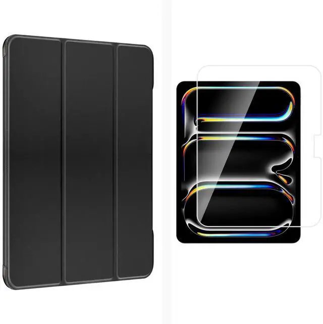 Main image of SaharaCase Protection Kit Bundle - Venture Series Tri-Fold Case with Screen Protector for iPad Pro (M4) 13" 2024