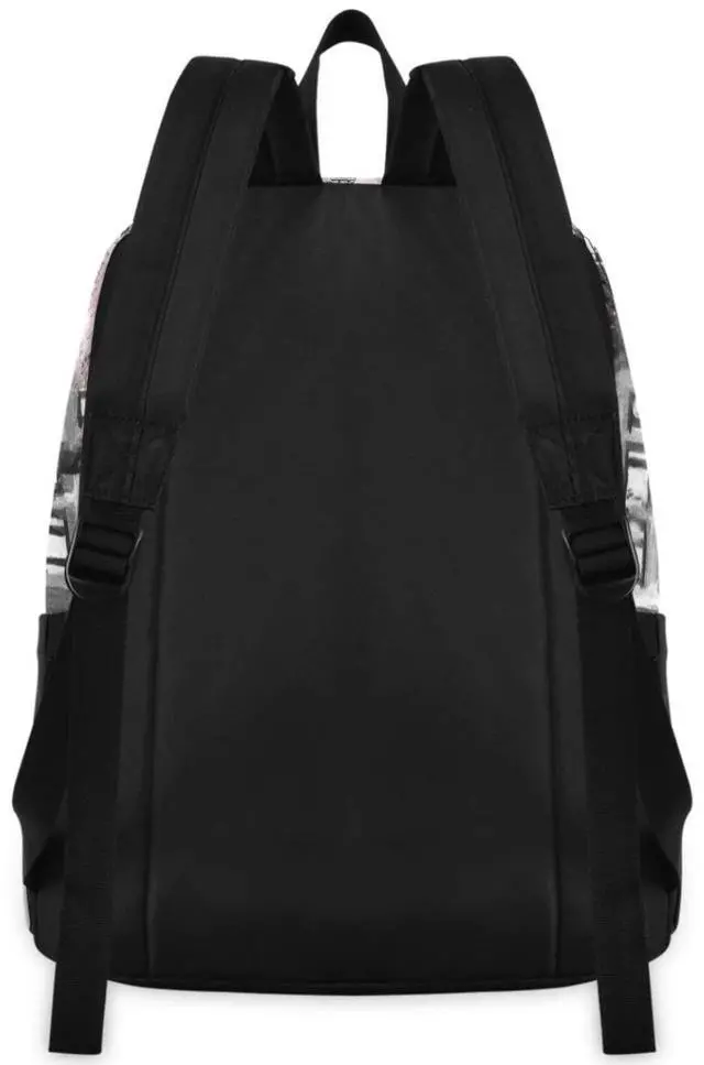 Alt view image 5 of 5 - ZzWwR Chic Romantic Paris Eiffel Tower Large Travel Laptop Backpack Durable Computer Bag for Men Women School Bookbag Work