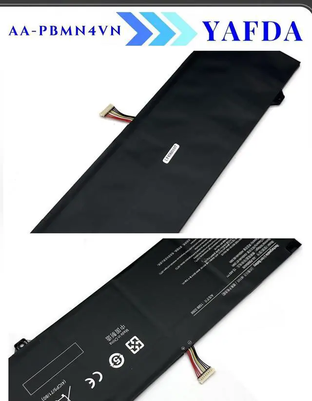 Alt view image 5 of 5 - Yafda Laptop Battery Replacement for Samsung Galaxy Book Pro 360 15 15.6" NP950XDB NP950XDB-KA1US NP950XDB-KB1US NP950XDB-KC5US NP950XDB-KC3US NP950QDB NP950QDB-KB1US NP950QED NP950QED-KB1US