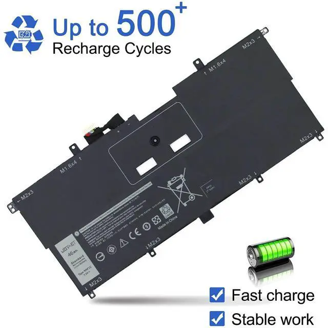 Alt view image 5 of 5 - JOTACT NNF1C HMPFH Laptop Battery Compatible with Dell XPS 13-9365 2-in-1 13-9365-D1805TS D1605TS D2805TS D3605TS N006X9365-D1726QCN Series 0HMPFH P71G P71G001 NNFIC 0NNF1C 7.6V 46Wh/5940mAh 4-Cell