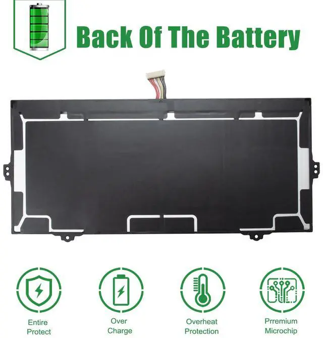 Alt view image 5 of 5 - JIAZIJIA AA-PBMN4MR Laptop Battery Replacement for Samsung Galaxy Book Pro 360 NP930XDB NP935XDB NP930XED Series Notebook Black 15.44V 63.0Wh 4081mAh