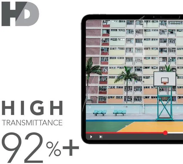 Alt view image 5 of 5 - ARMOR Flexible Glass Screen Protector for iPad Pro 13" (2024,M4), 9H with HD