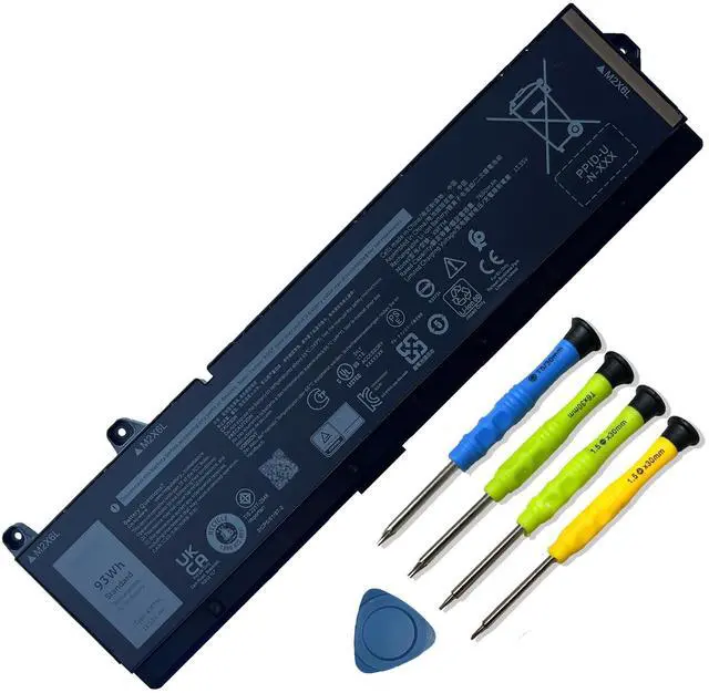 Main image of Mobik 93Wh X9FTM Laptop Battery Compatible with Dell Precision 7770 7670 7680 7780 Series Notebook 0X9FTM 965V4 0965V4 5JMD8 05JMD8 RCVVT 0NWDC0 0X26RT 11.55V 7650mAh