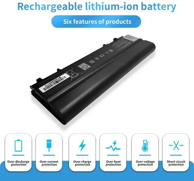 Alt view image 4 of 5 - Hubei VVONF N5YH9 0M7T5F 0K8HC 1N9C0 7W6K0 VV0NF F49WX NVWGM CXF66 WGCW6 Laptop Battery Replacement for Dell Latitude E5440 E5540 Series(11.1V 97Wh)