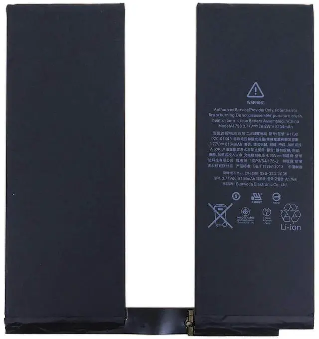 Alt view image 2 of 4 - SWARK Replacement A1798 Battery Compatible with iPad Pro 10.5", A1709, A1852, A1701, MQDT2LL/A, PHH2LL/A, MQF22LL/A+ Tools