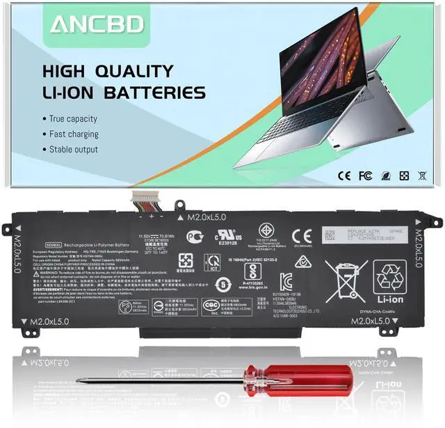 Main image of ANCBD SD06XL Battery for HP Omen 15-EK 15-EK0000 15-EN 15-EN0000 15-EK0XXX EK0008CA 5-EK0013DX 15-EK0023DX 15-EK0007MS 15-EK0071NG 15-EK0001TX 15-EK0011TX SD06 L84392-005 HSTNN-089U 15.55V/70.91Wh