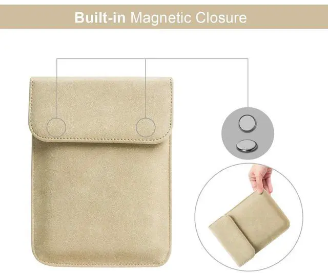 Alt view image 3 of 5 - Accessories for Kindle 11th Generation 2022 Bundle: 6 Inch Clear Case & Protective Pouch