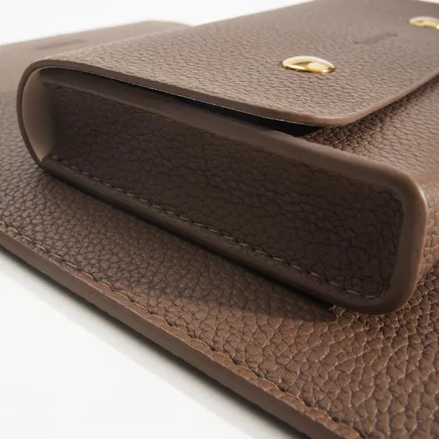 Alt view image 5 of 5 - Yesmornsis PU Leather Padded Laptop Sleeve 16Inch Compatible with MacBook Pro 16, 15Inch Laptop Bag Compatible with MacBook Pro 15 with Charger Pouch Color Coffee