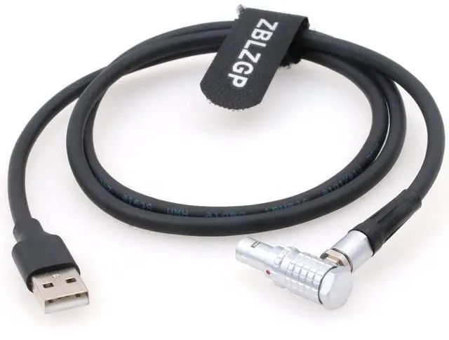 Alt view image 2 of 5 - ZBLZGP USB to 4-Pin Male Charging Cable for PD Movie Remote Air 2/Remote Air Pro Controller 39in (Elbow 4 pin)