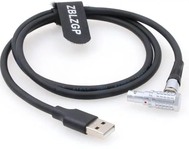 Alt view image 3 of 5 - ZBLZGP USB to 4-Pin Male Charging Cable for PD Movie Remote Air 2/Remote Air Pro Controller 39in (Elbow 4 pin)
