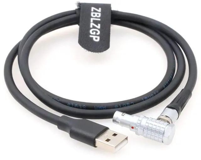 Alt view image 5 of 5 - ZBLZGP USB to 4-Pin Male Charging Cable for PD Movie Remote Air 2/Remote Air Pro Controller 39in (Elbow 4 pin)
