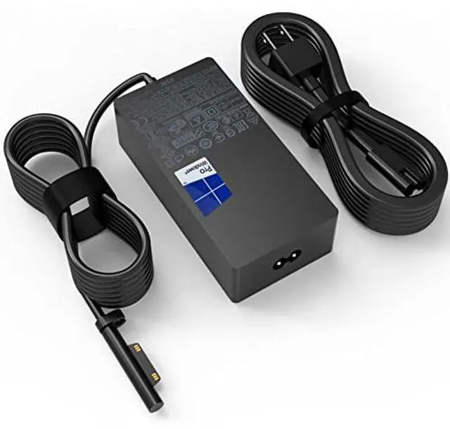 Alt view image 2 of 5 - 65W Charger Fit for Microsoft Surface Pro 6 5 4 X Laptop Adapter Power