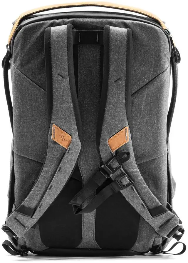Alt view image 3 of 5 - Peak Design Everyday Backpack 30L, Charcoal, MagLatch Top, Dual Side Access, FlexFold Dividers, Fits 15" / 16" Laptop, For Camera Carry, Daily Commutes or Travel, Versatile Backpack for Men & Women