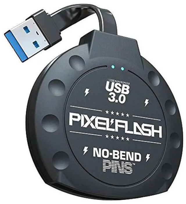 Alt view image 4 of 5 - PixelFlash CF Card Reader (Black) - Compact Flash Memory Card Adapter with Cabled USB 3.0, 5GB/s File Transfer, No-Bend Pins, Supports UDMA-7, Anti-Slip & Anti-Scratch, Compatible to Most Brands & OS