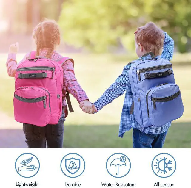 Alt view image 4 of 5 - Tilami Basic Backpack for Travel, 15 inch Laptop Bag, 20L Water Resistant Bookbag,Black