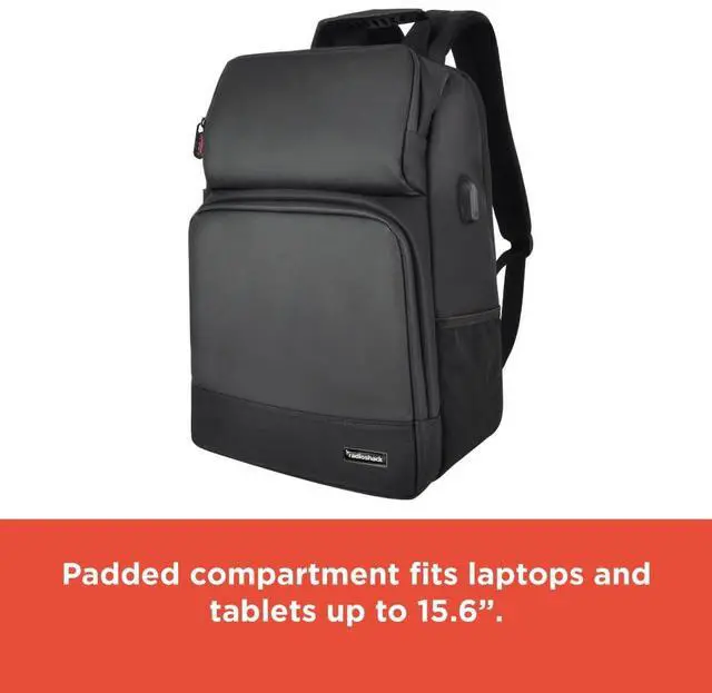 Alt view image 2 of 5 - RadioShack 15.6" Laptop Backpack