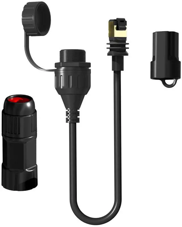 Main image of BarBaren for Starlink Gen 3/Mini Ethernet Adapter, Starlink Gen 3/Mini Cable SPX to RJ45 Adapter Connector for V3 (Rev.4) Dishy and Router Waterproof-1 Pack