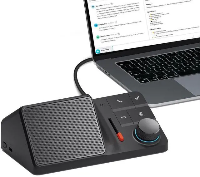 Main image of H1E USB C Docking Station with AI Voice Recorder, Free Transcription & Summarization, 4K HDMI, 1Gbps Ethernet, 5Gbps Data Transfers, 83W PD, Laptop Docking Station for Windows/Mac/ChromeOS (H1E)