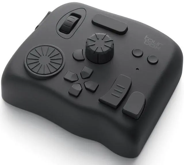 Main image of TourBox Elite - Bluetooth Controller for Video Photo Editing Color Grading, Davinci Resolve Speed Editor, MacOS/Windows, Lightroom Photoshop Premiere Final Cut Pro Programmable Keyboard