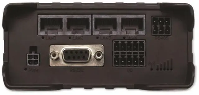 Alt view image 3 of 5 - Teltonika W03660 Model RUT955 4G/LTE Router, Dual Sim, Global Navigation Satellite System, Compatible with Teltonika Remote Management System; For use with AT&T, Verizon, and T-mobile