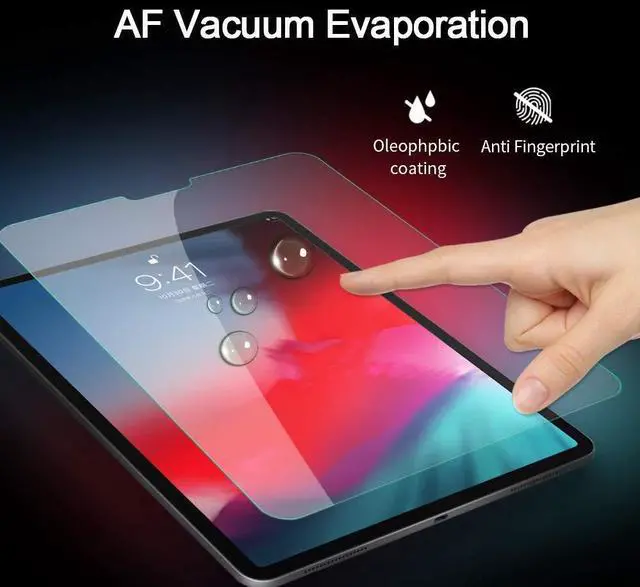 Alt view image 5 of 5 - PERFECTSIGHT Medical-Grade Screen Protector Compatible with iPad Pro 12.9 6th/5th/4th/3th Gen (2022/2021/2020/2018), [HD Clear Eye Protection] Anti Blue Light Filter 6 Radiations Tempered Glass