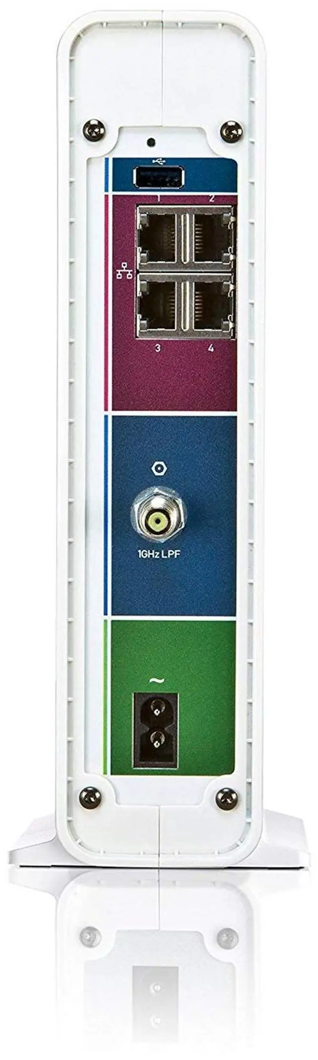 Alt view image 2 of 4 - ARRIS SURFboard SBG6900AC Docsis 3.0 16x4 Cable Modem/ Wi-Fi AC1900 Router - Retail Packaging - White