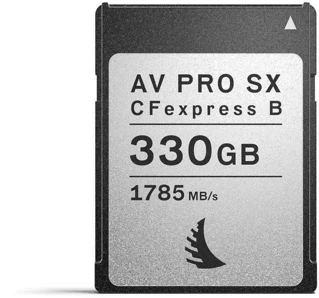 Alt view image 2 of 3 - Angelbird AV PRO CFexpress B 2.0 SX 330 GB - CFexpress 2.0 Type B Memory Card - High-Speed - up to 12K+ RAW - for Burst Photography and Video