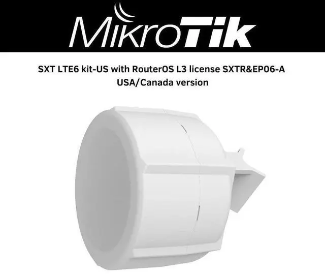 Alt view image 3 of 3 - Mikrotik SXT LTE6 kit-US with RouterOS L3 License SXTR&EP06-A USA/Canada Version