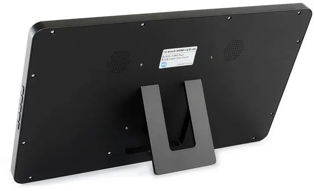 Alt view image 2 of 5 - Waveshare 15.6inch Capacitive Touch Screen LCD with Case Compatible with Raspberry Pi4B/3B+/3A+/2B/B+/A+/Zero/Zero W/WH/Zero 2W CM3+/4 1920×1080 Resolution HDMI IPS Supports Jetson Nano/Windows