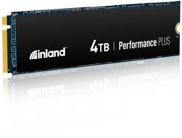 Main image of INLAND 4TB Performance Plus NVMe Internal Gaming SSD Solid State Drive Optimized for PS5 - Gen4 PCIe, M.2 2280, DRAM Cache, 176-Layer TLC 3D NAND Flash, Up to 7200MB/s