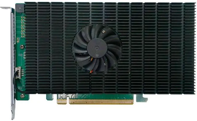 Alt view image 2 of 4 - Highpoint Rocket 1504 4X M.2 Port to PCIe 4.0 x16 NVMe Switch AIC