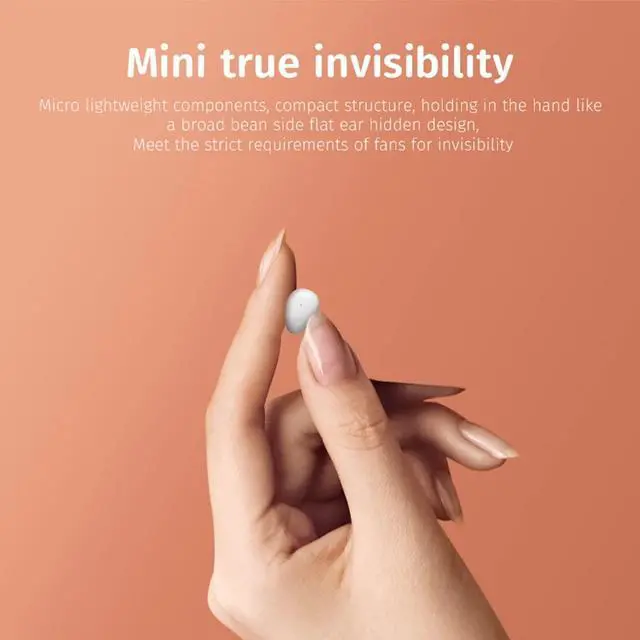 Alt view image 3 of 5 - Xmenha Invisible Sleep Earbuds Wireless Smallest Lightest Tiny Noise Cancelling Ear Buds for Sleeping Quiet-Comfort Mini Sleepbuds Bluetooth 5.3 Hidden Headphones for Side Sleepers/Work