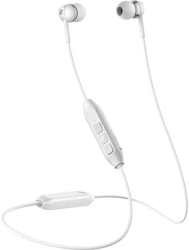 Alt view image 2 of 2 - Sennheiser CX 150BT Bluetooth 5.0 Wireless Headphone - 10-hour Battery Life, USB-C Fast Charging, Two Device Connectivity - White (CX 150BT White)