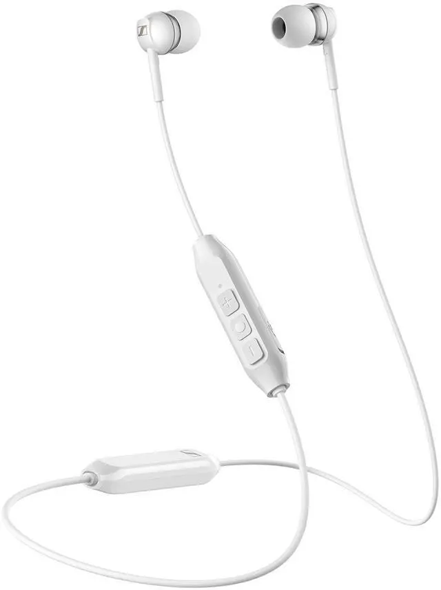 Main image of Sennheiser CX 150BT Bluetooth 5.0 Wireless Headphone - 10-hour Battery Life, USB-C Fast Charging, Two Device Connectivity - White (CX 150BT White)