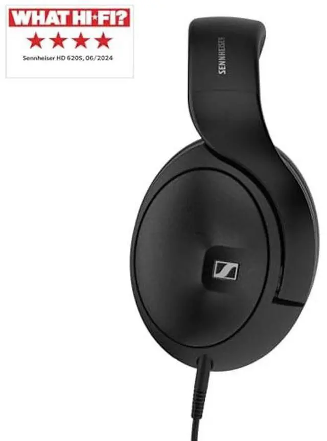 Alt view image 2 of 5 - Sennheiser HD 620S - Audiophile Closed-Back Wired Headphones - Premium Stereo Sound with Speaker-Like Spatial Imaging and Optimized Surround for Immersive Listening, Black