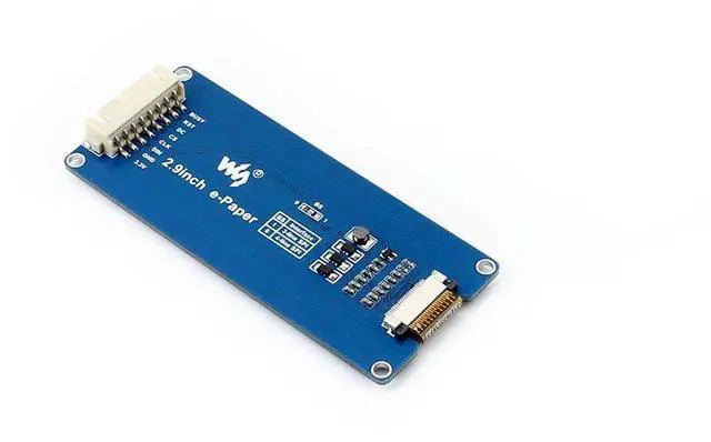 Main image of 296x128 Resolution 2.9 Inch E-Paper Display Panel Module 3.3v E-Ink Electronic Screen SPI Interface with Embedded Controller Support Partial Refresh for Raspberry Pi/Arduino/Nucleo/Jetson Nano